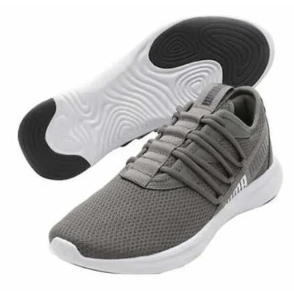 Puma Men's Star Vital Training Shoes Lace up Gray Size 9.5 - Picture 5 of 5